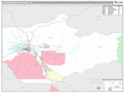 Fairbanks North Star Wall Map Premium Style